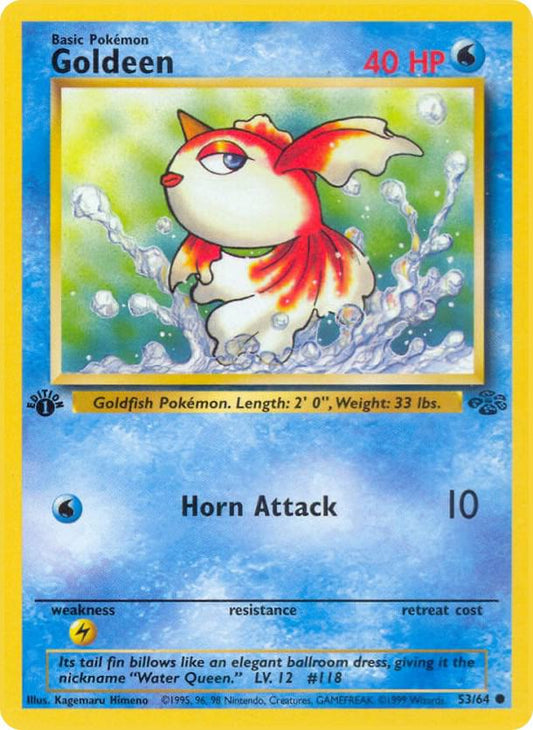 1st Edition - Goldeen 53/64 Jungle