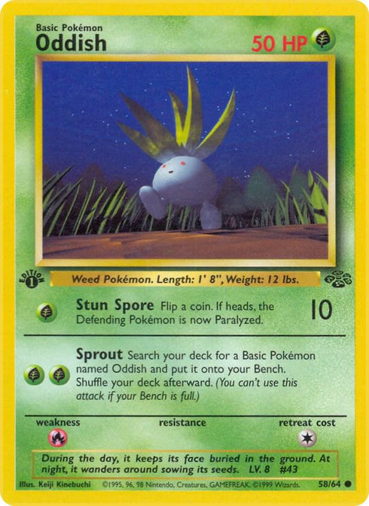 Oddish 58/64 Jungle