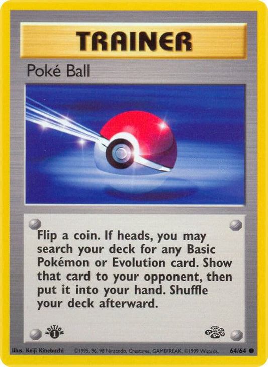 1st Edition - Poke Ball 64/64 Jungle
