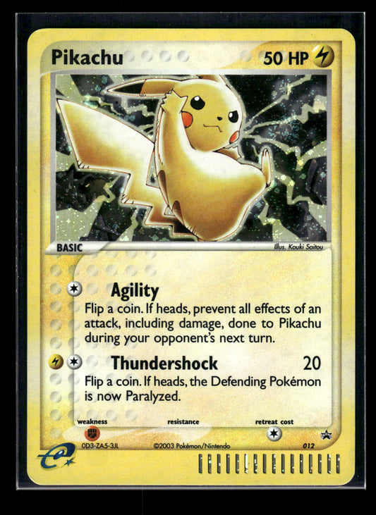 Pikachu - (EX Series Collector's Tin) 012 Nintendo Promos