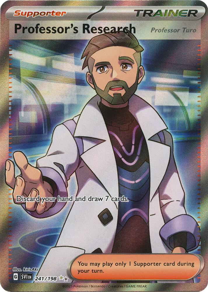 Professor's Research [Professor Turo] 241/198 SV01: Scarlet & Violet Base Set