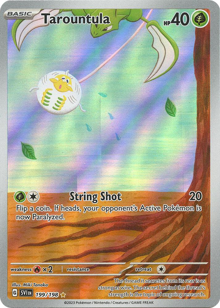 Tarountula 199/198 SV01: Scarlet & Violet Base Set