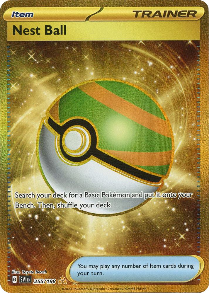 Nest Ball 255/198 SV01: Scarlet & Violet Base Set