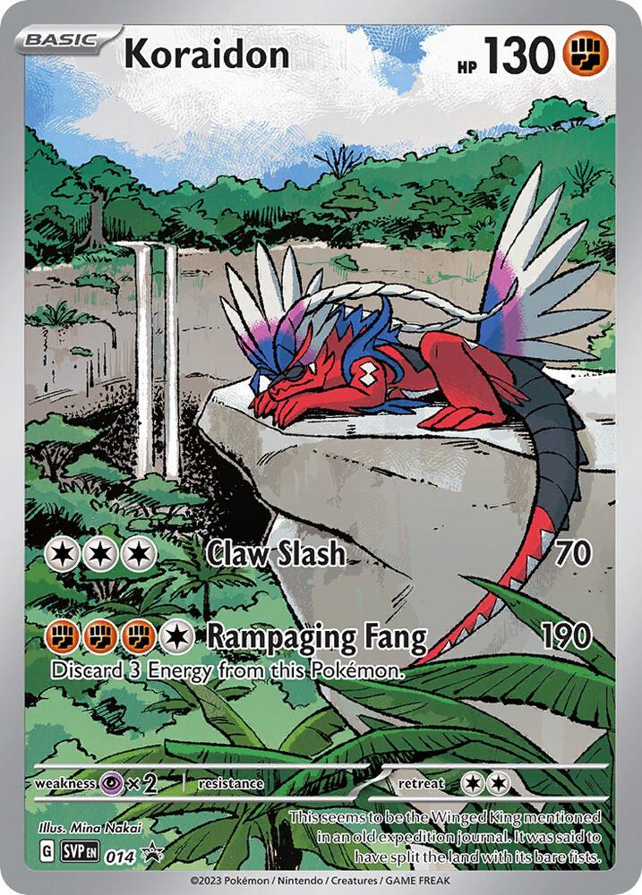 Koraidon 014 SV: Scarlet & Violet Promo Cards