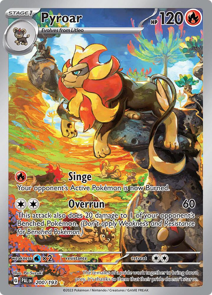 Pyroar 200/193 SV02: Paldea Evolved