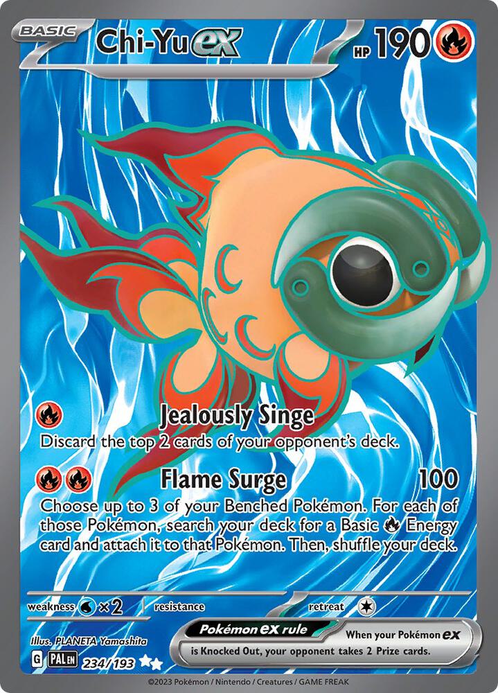 Chi-Yu ex 234/193 SV02: Paldea Evolved