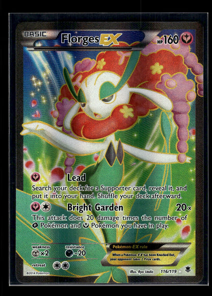 Florges EX (116 Full Art) 116/119 XY - Phantom Forces