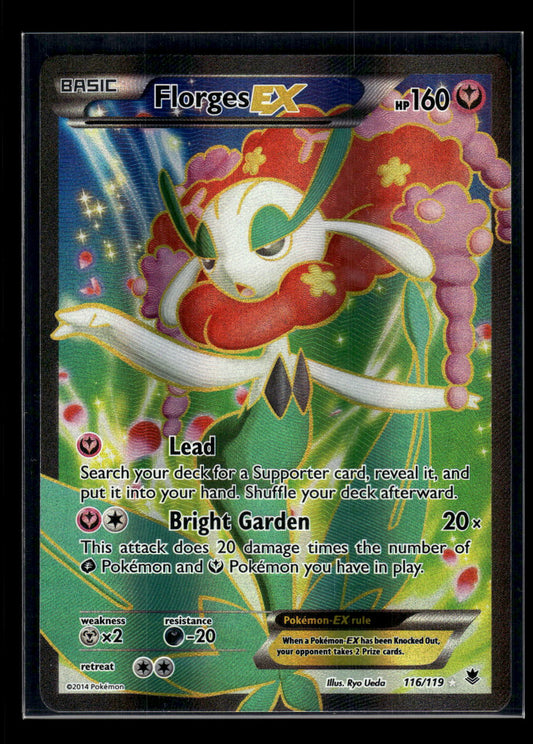Florges EX (116 Full Art) 116/119 XY - Phantom Forces
