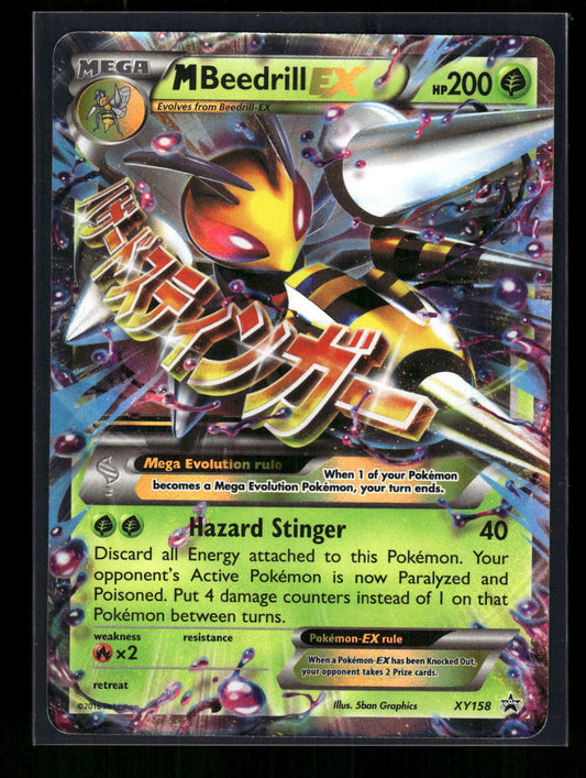 M Beedrill EX XY158 XY Promos