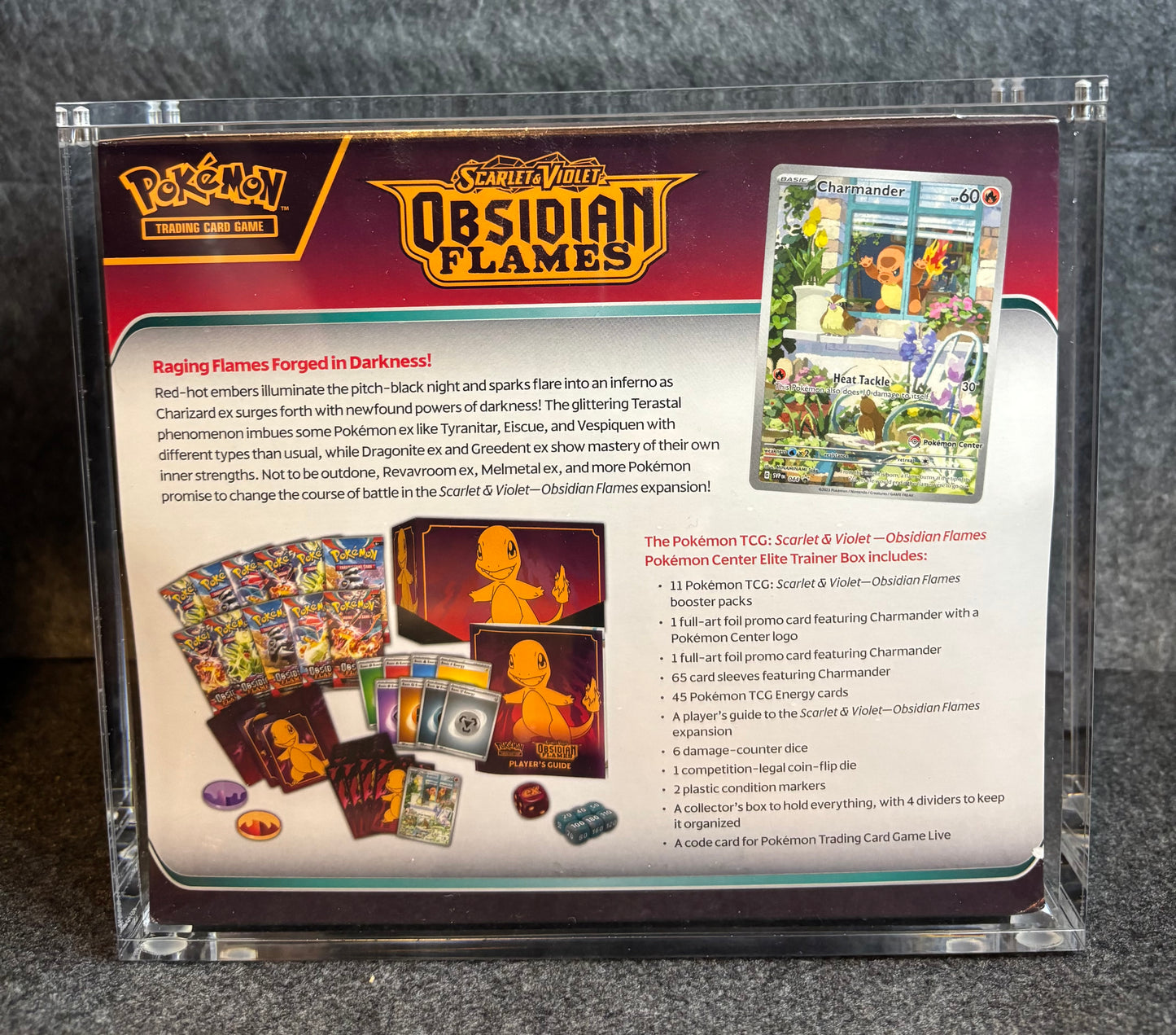 Pokémon TCG: Scarlet & Violet - Obsidian Flames Pokémon Center Elite Trainer Box