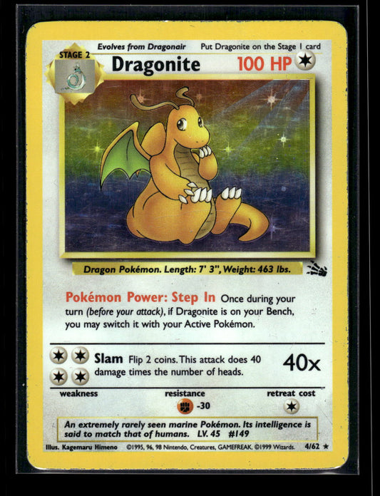 Dragonite (4) 04/62 Fossil