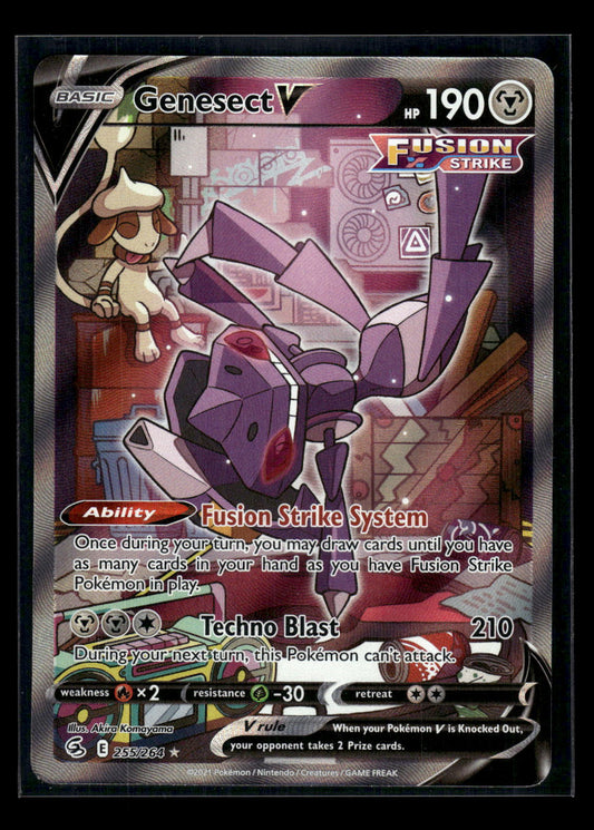 Genesect V (Alternate Full Art) 255/264 SWSH08: Fusion Strike