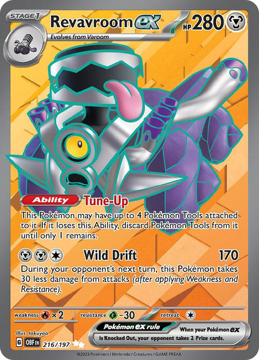 Revavroom ex 216/197 SV03: Obsidian Flames