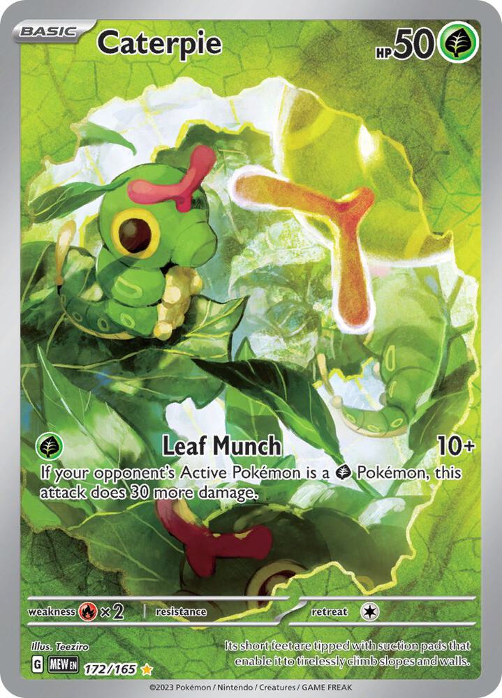 Caterpie 172/165 SV: Scarlet & Violet 151