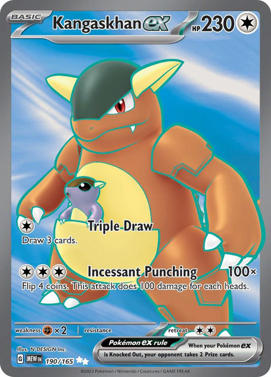 Kangaskhan ex 190/165 SV: Scarlet & Violet 151
