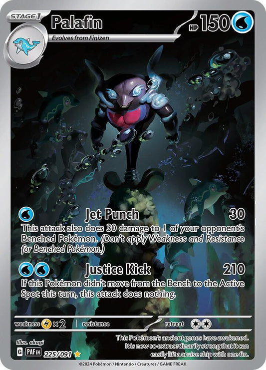 Palafin 225/091 SV: Paldean Fates