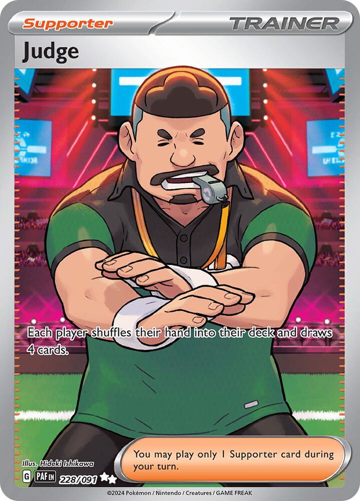 Judge 228/091 SV: Paldean Fates