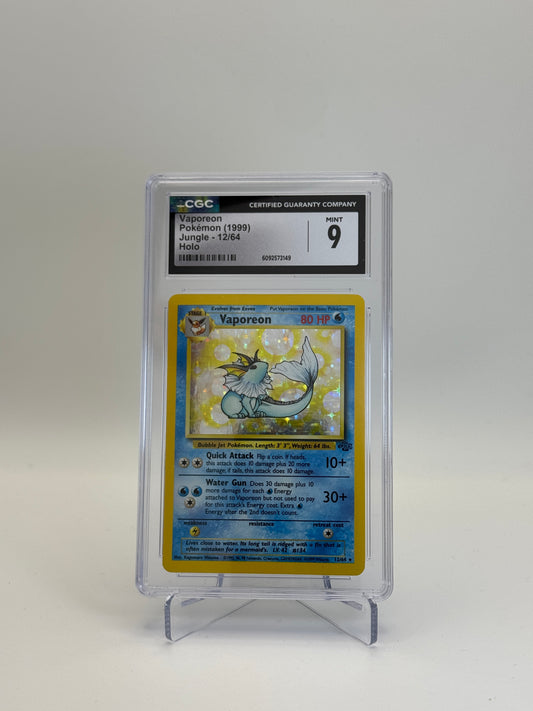 CGC 9 - Vaporeon 12/64 - Jungle