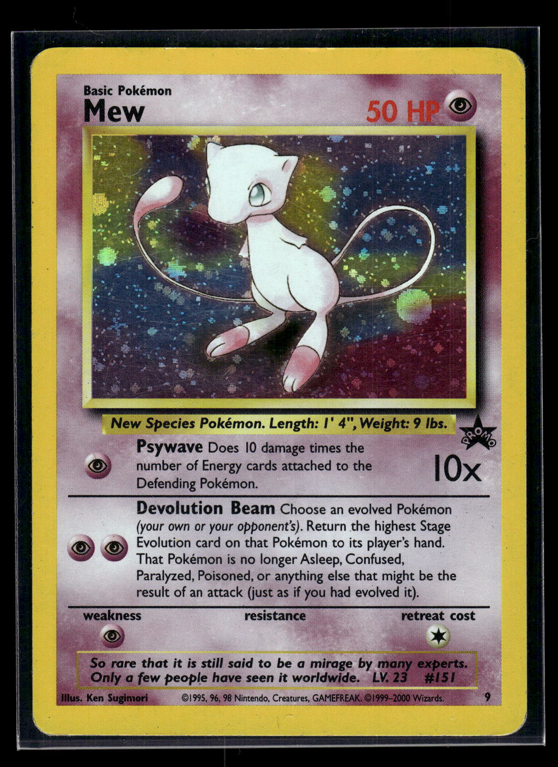 Mew (9) 09/53 WoTC Promo