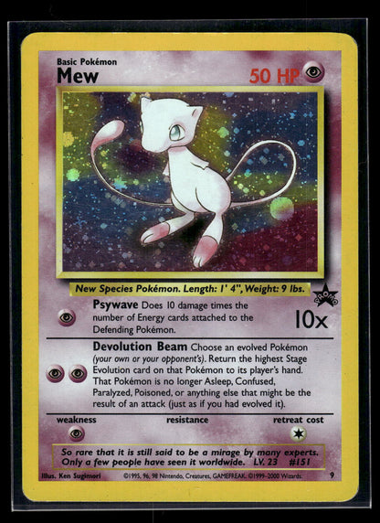 Mew (9) 09/53 WoTC Promo