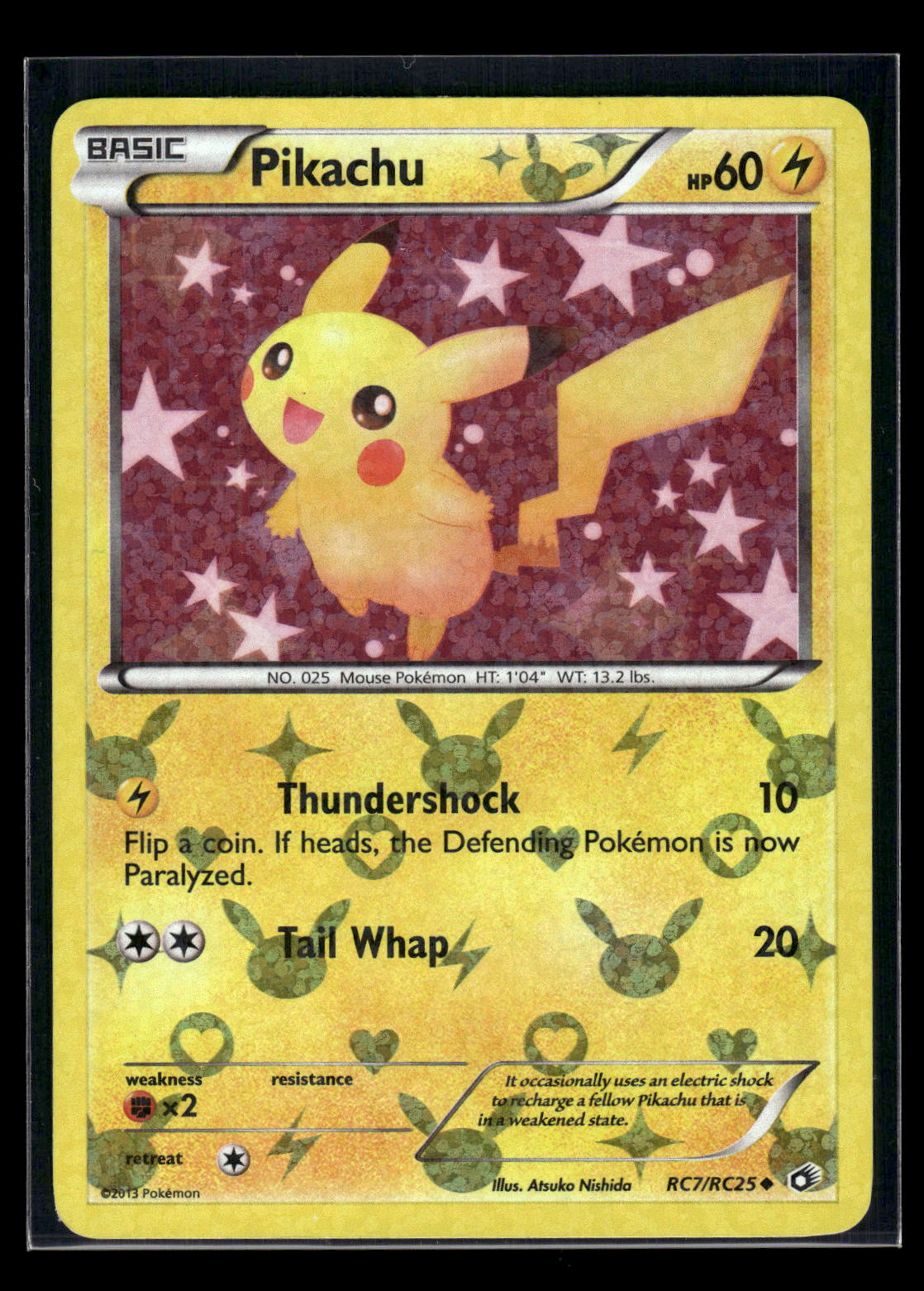 Pikachu RC7/RC25 Legendary Treasures: Radiant Collection