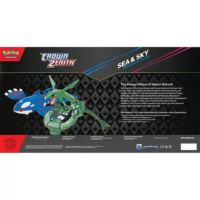 Pokémon TCG: Crown Zenith Premium Collection - Sea & Sky
