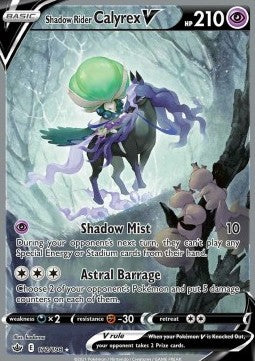 Chilling Reign - Shadow Rider Calyrex V 172/198