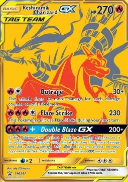 Promo - Reshiram & Charizard SM247