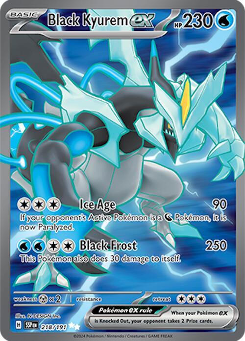 Black Kyurem ex 218/191 SV08: Surging Sparks