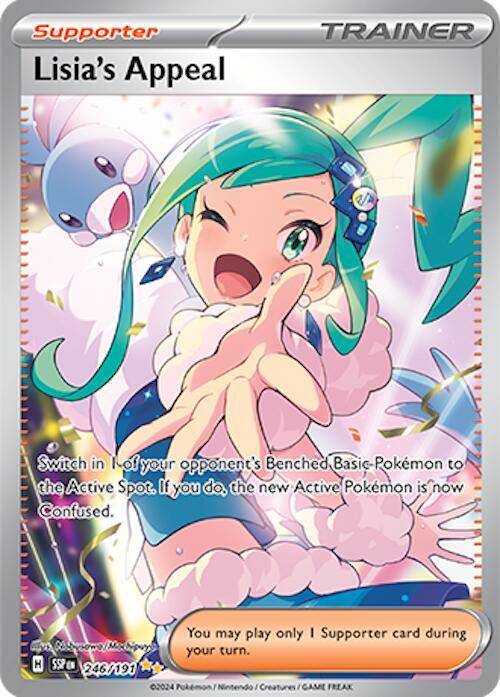 Lisia's Appeal 246/191 SV08: Surging Sparks