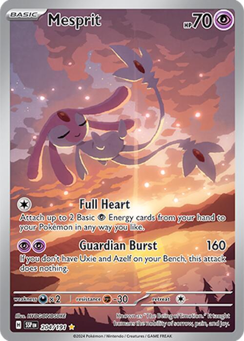 Mesprit 204/191 SV08: Surging Sparks