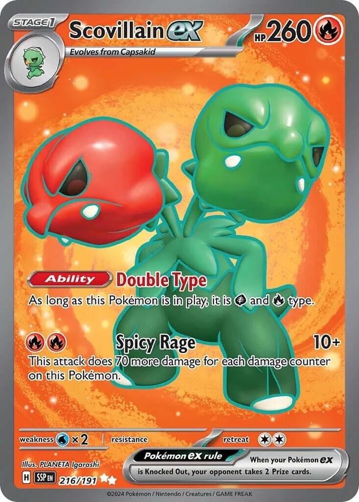 Scovillain ex 216/191 SV08: Surging Sparks