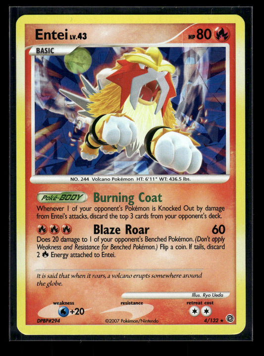 Entei 4/132 Secret Wonders - Cracked Ice