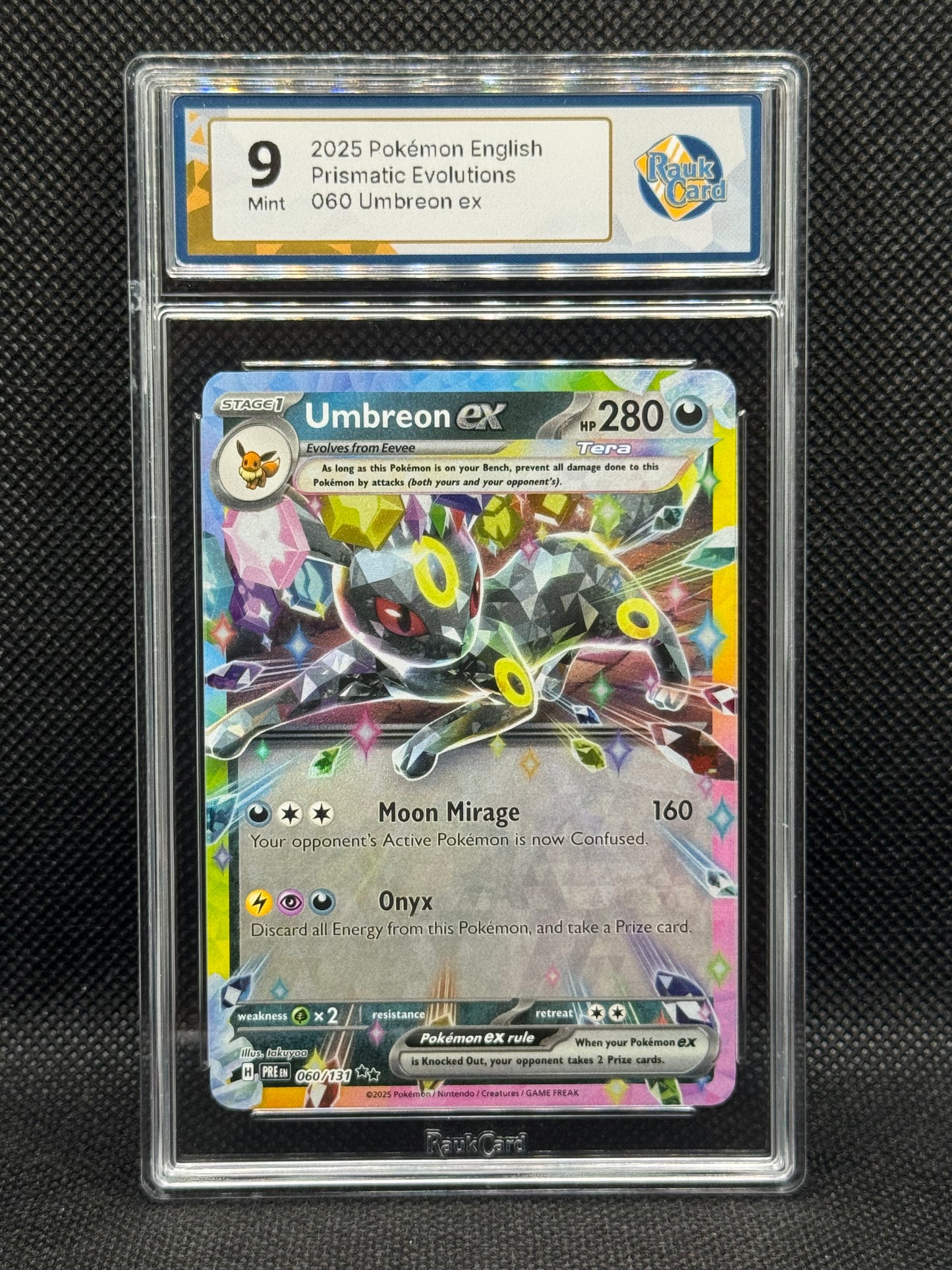 RC 9 - Umbreon ex 060/131 - Prismatic Evolutions