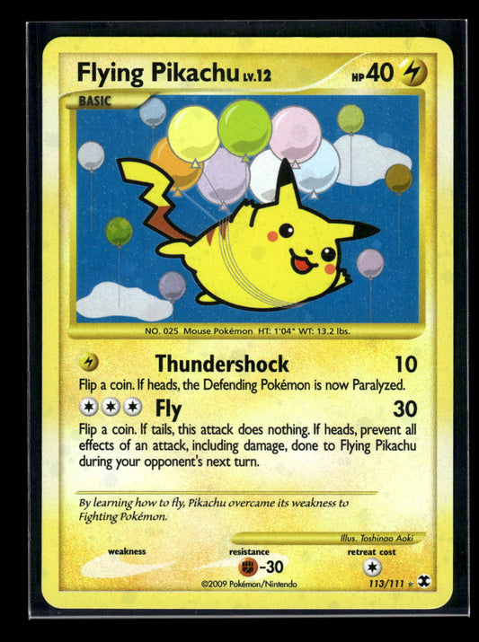 Flying Pikachu 113/111 Rising Rivals