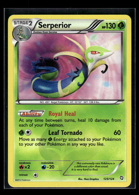 Serperior 125/124 Dragons Exalted