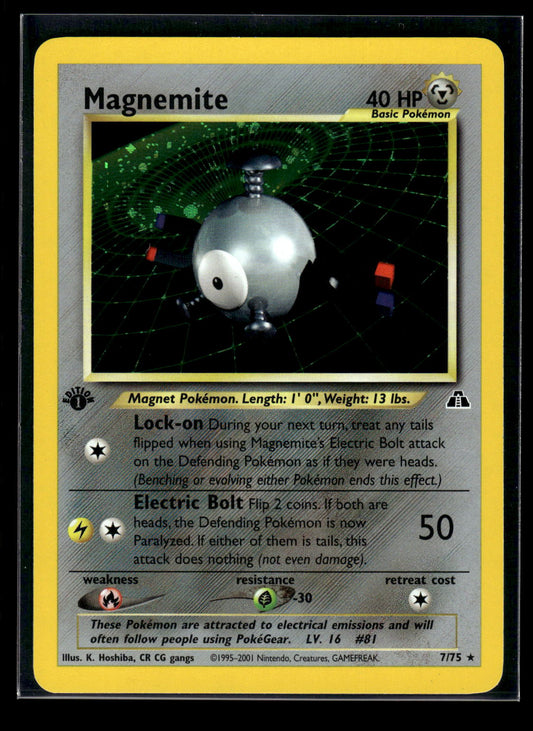 Magnemite (7) 07/75 Neo Discovery