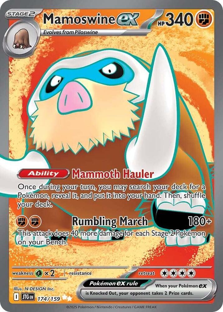 Mamoswine ex 174/159 SV09: Journey Together