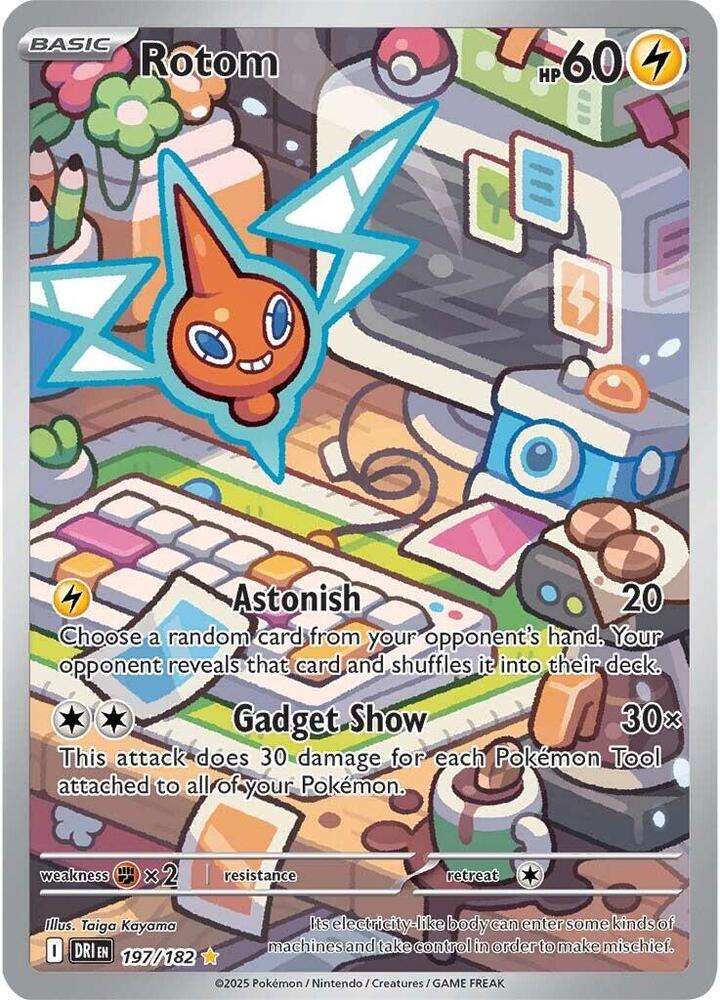 Rotom 197/182 SV10: Destined Rivals