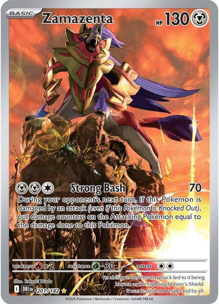 Zamazenta 201/182 SV10: Destined Rivals