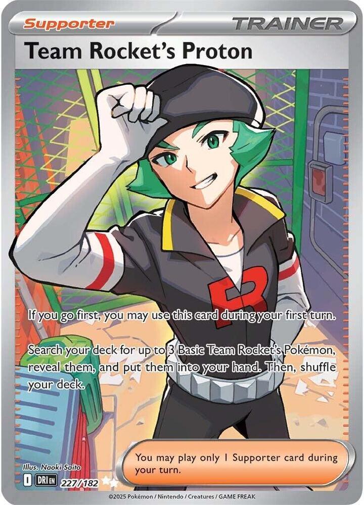 Team Rocket's Proton 227/182 SV10: Destined Rivals