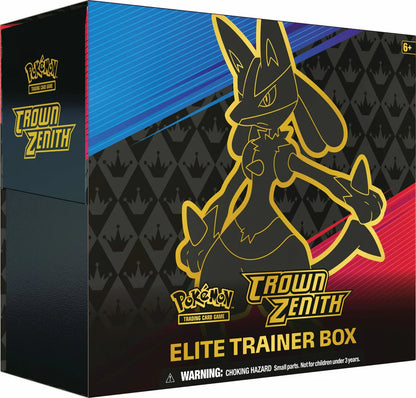 Pokémon Sword & Shield: Crown Zenith Elite Trainer Box