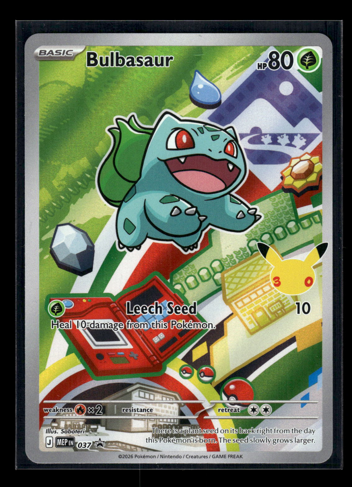 Bulbasaur 037 ME: Mega Evolution Promo