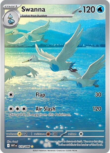 Swanna 110/086 SV: White Flare