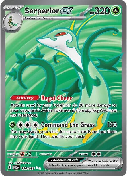 Serperior ex 156/086 SV: Black Bolt
