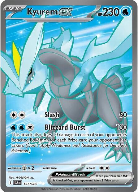 Kyurem ex 157/086 SV: Black Bolt