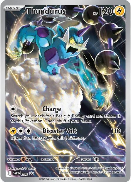 Thundurus 209 SV: Scarlet & Violet Promo Cards