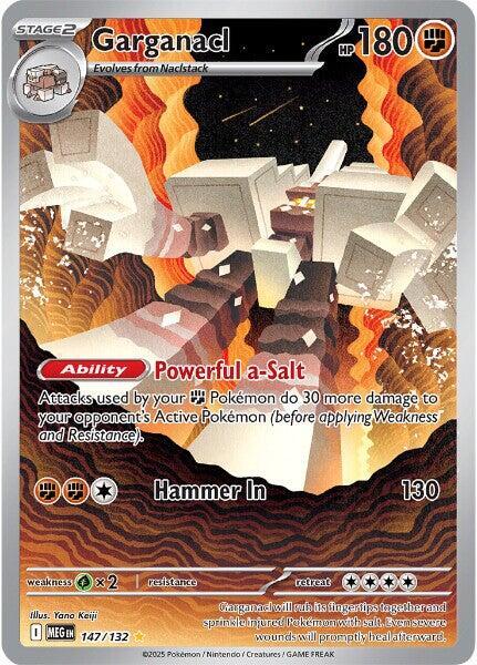 Garganacl 147/132 ME01: Mega Evolution