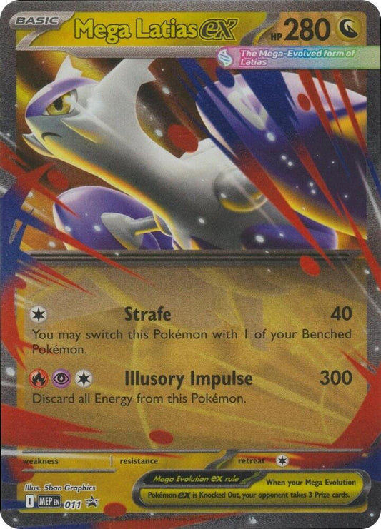 Mega Latias ex 011 ME: Mega Evolution Promo