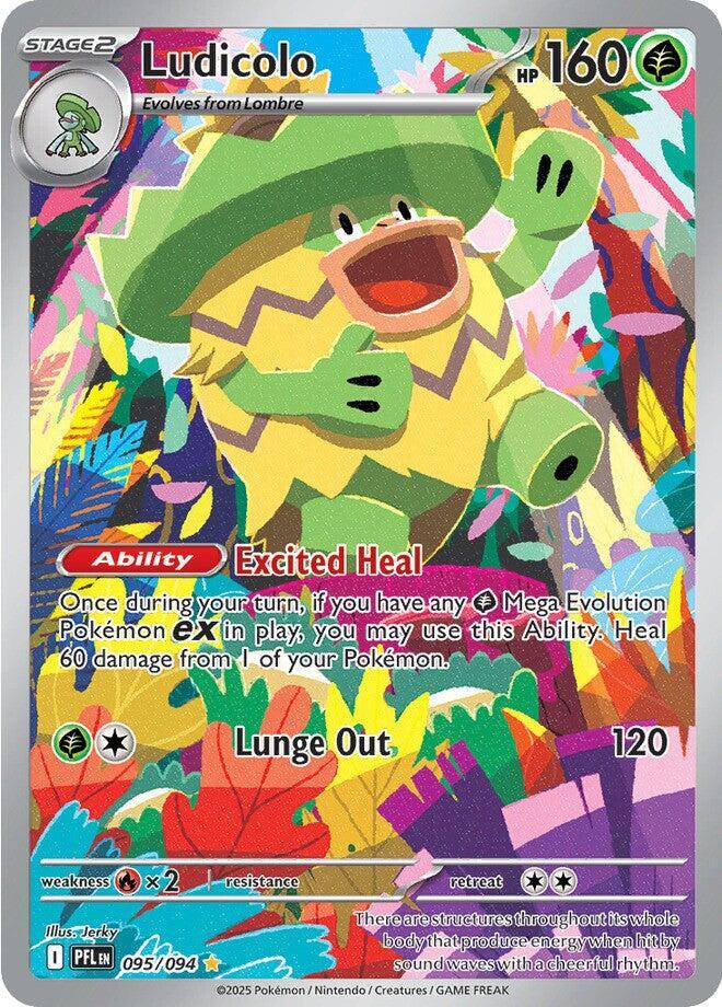 Ludicolo 095/094 ME02: Phantasmal Flames